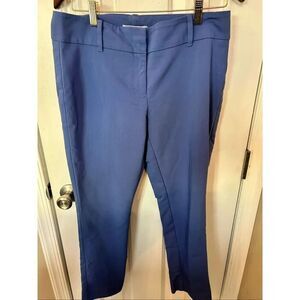 White House black market skinny ankle pants size 8 blue work pants